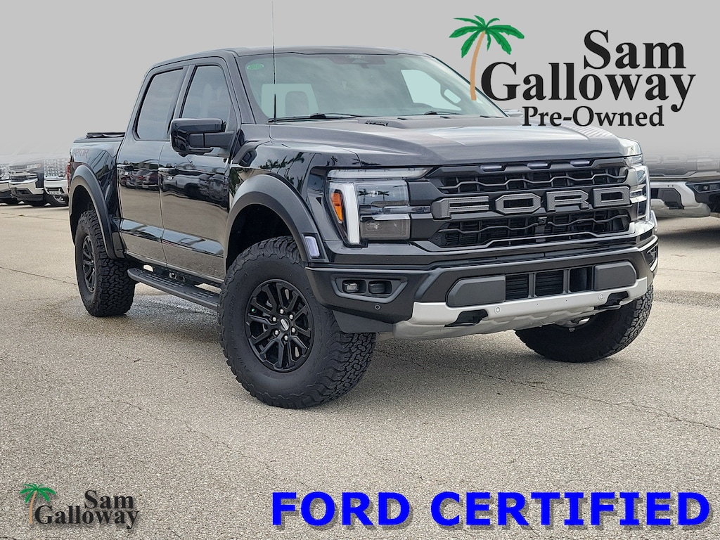 Certified 2025 Ford F-150 Raptor CREW CAB SHORT BED TRUCK