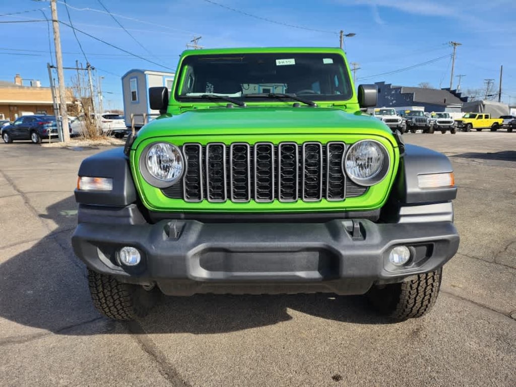 New 2025 Jeep Wrangler 4-DOOR SPORT S Sport Utility