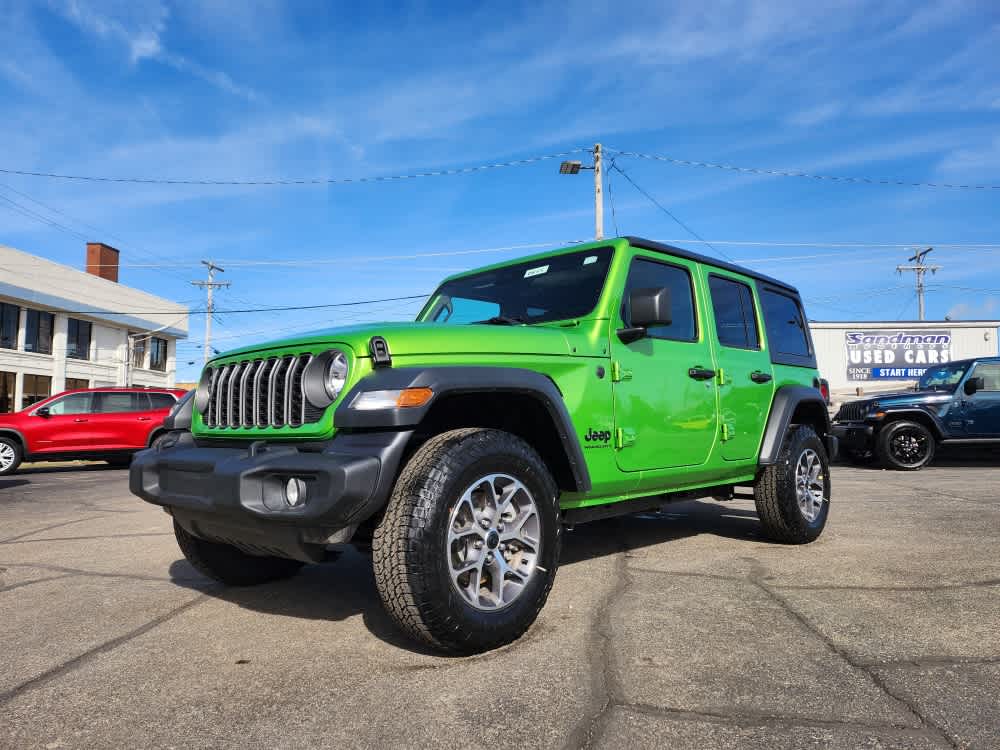 New 2025 Jeep Wrangler 4-DOOR SPORT S Sport Utility