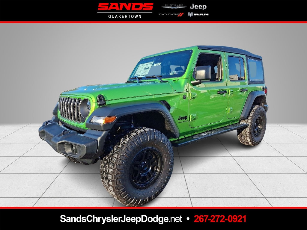 New 2025 Jeep Wrangler 4-DOOR SPORT S Sport Utility