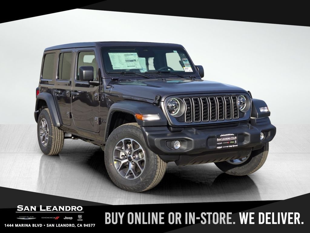 New 2026 Jeep Wrangler Sport S 4-door