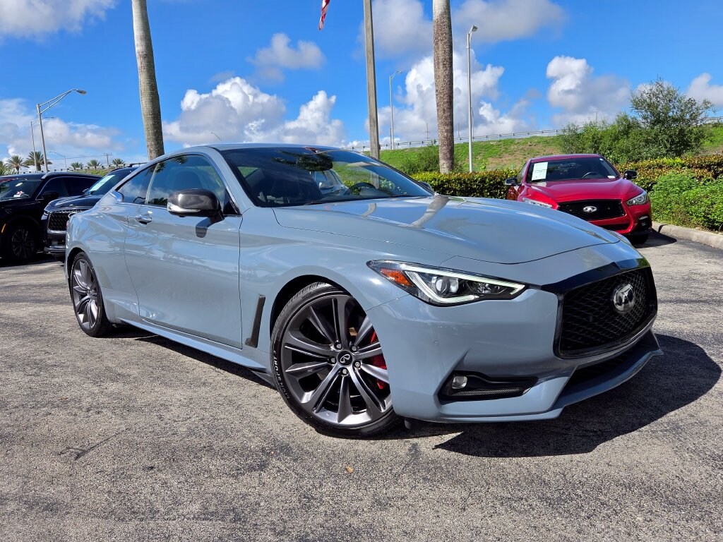 Certified 2022 INFINITI Q60 Red Sport 400 Coupe
