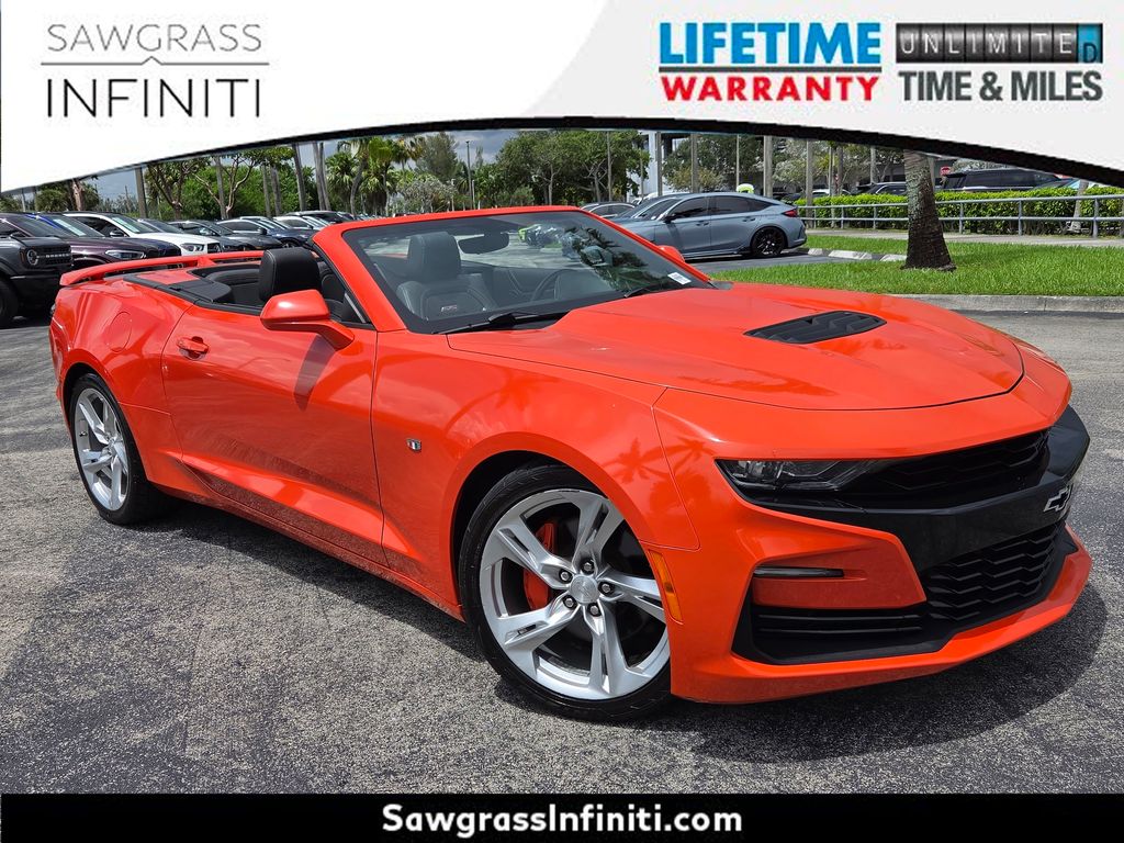 Used 2019 Chevrolet Camaro SS Convertible