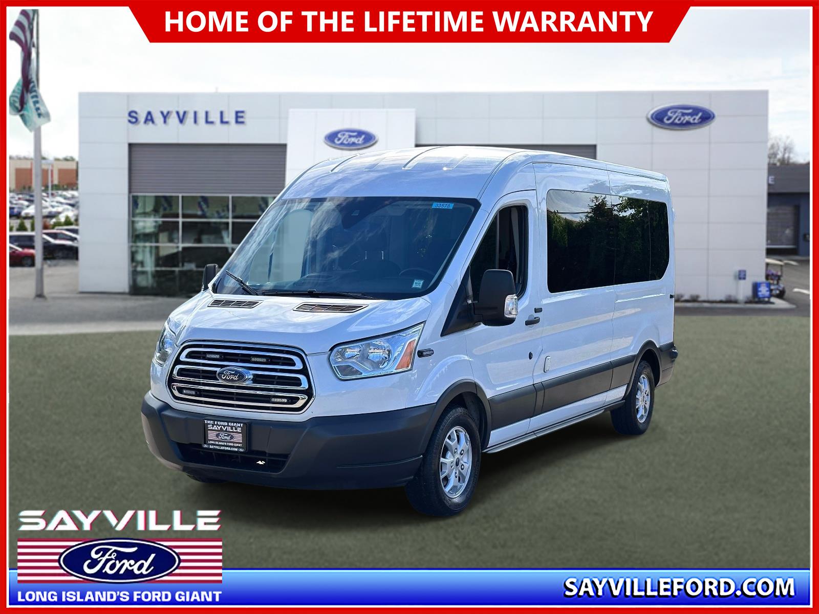 Used 2015 Ford Transit-350 Wagon Medium Roof Wagon