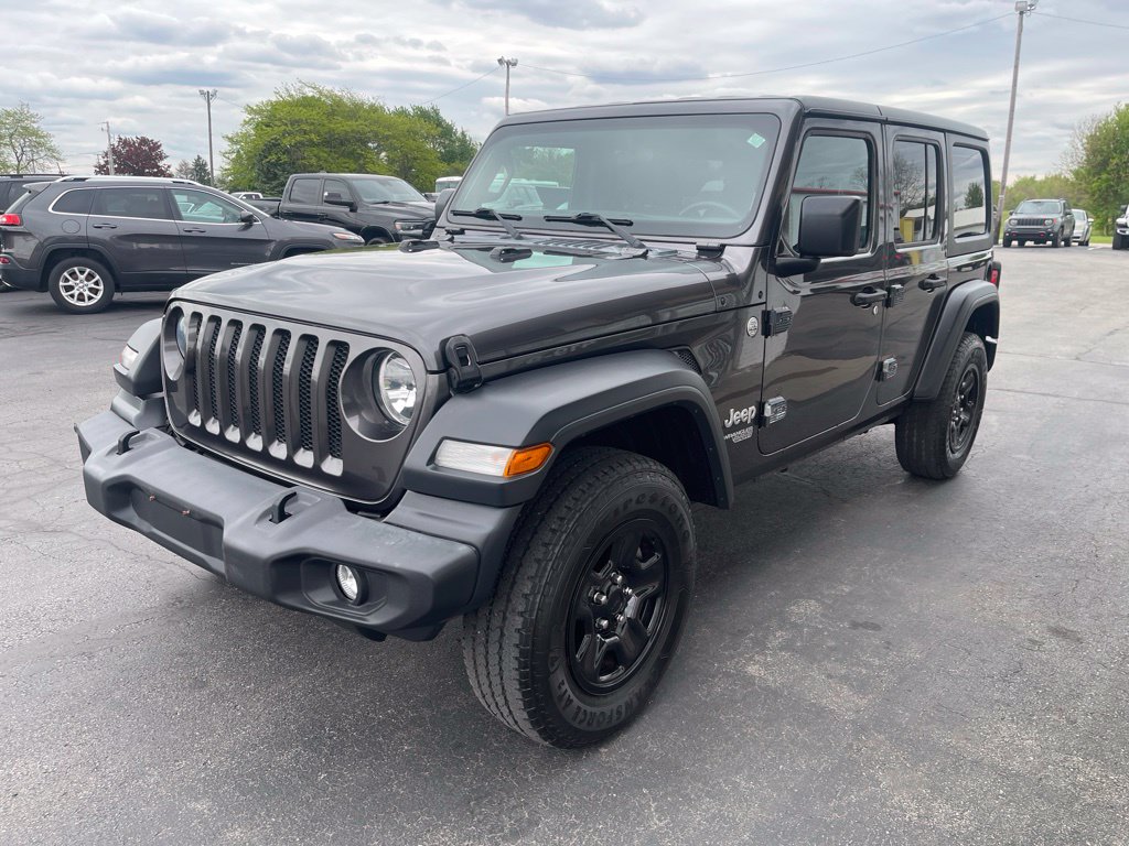 Used 2018 Jeep All-New Wrangler Unlimited Sport with VIN 1C4HJXDN4JW225177 for sale in Willard, OH
