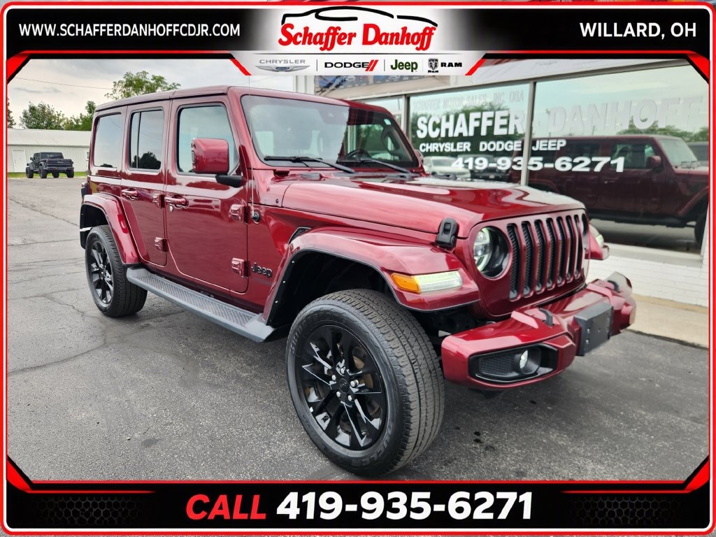Used 2021 Jeep Wrangler Unlimited Sahara High Altitude SUV