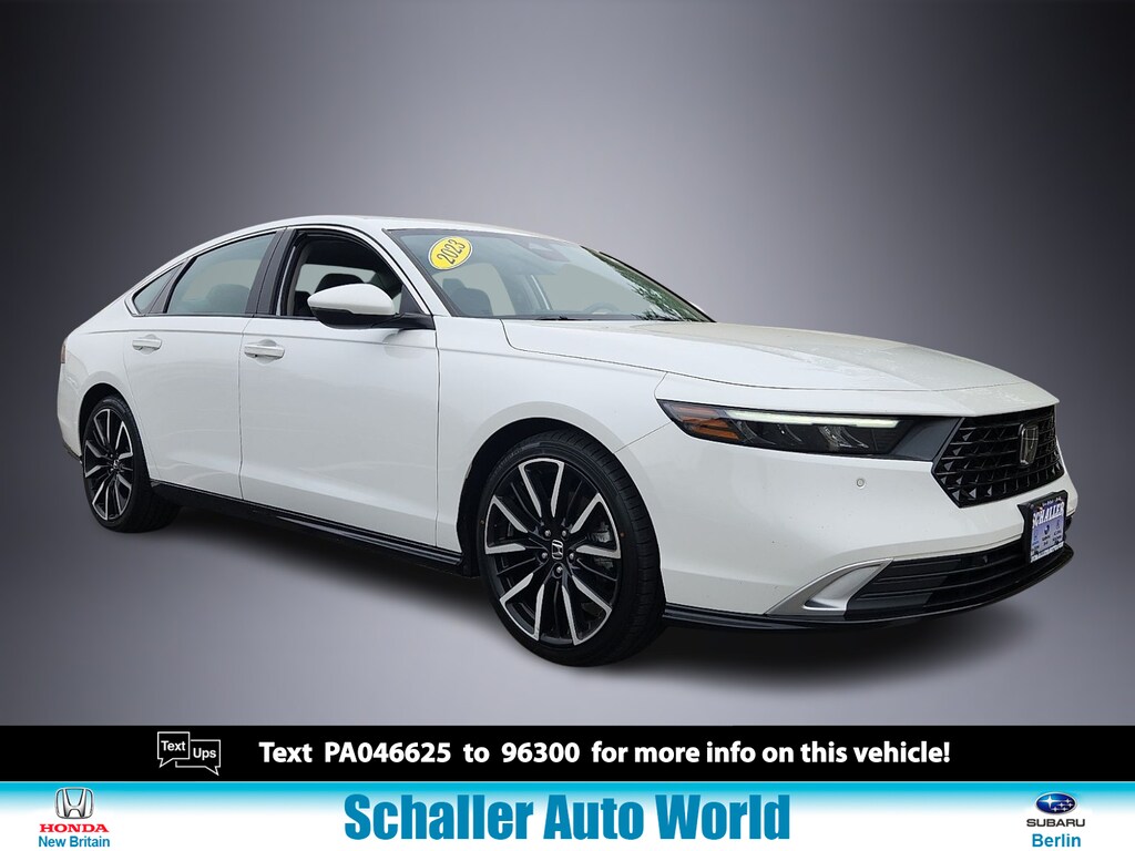 Certified 2023 Honda Accord Hybrid Touring Sedan