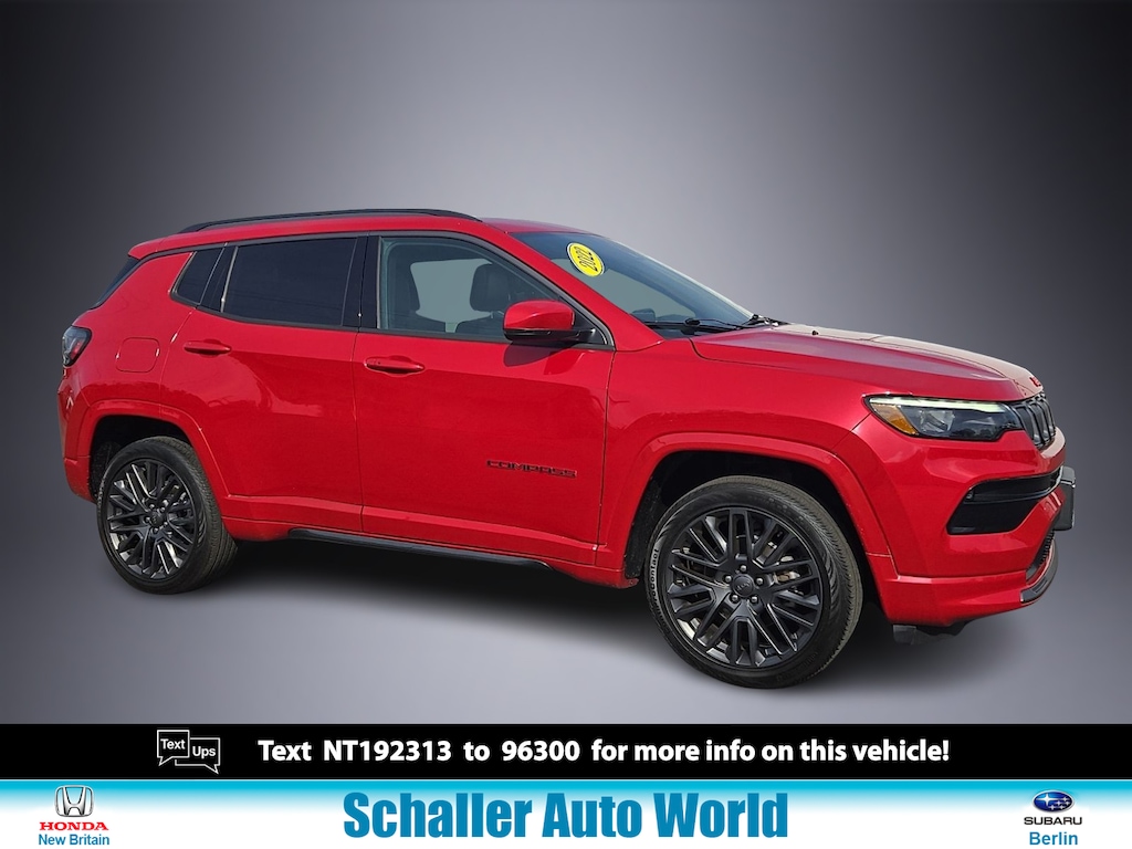 Used 2022 Jeep Compass (RED) Edition 4x4 Sport Utility