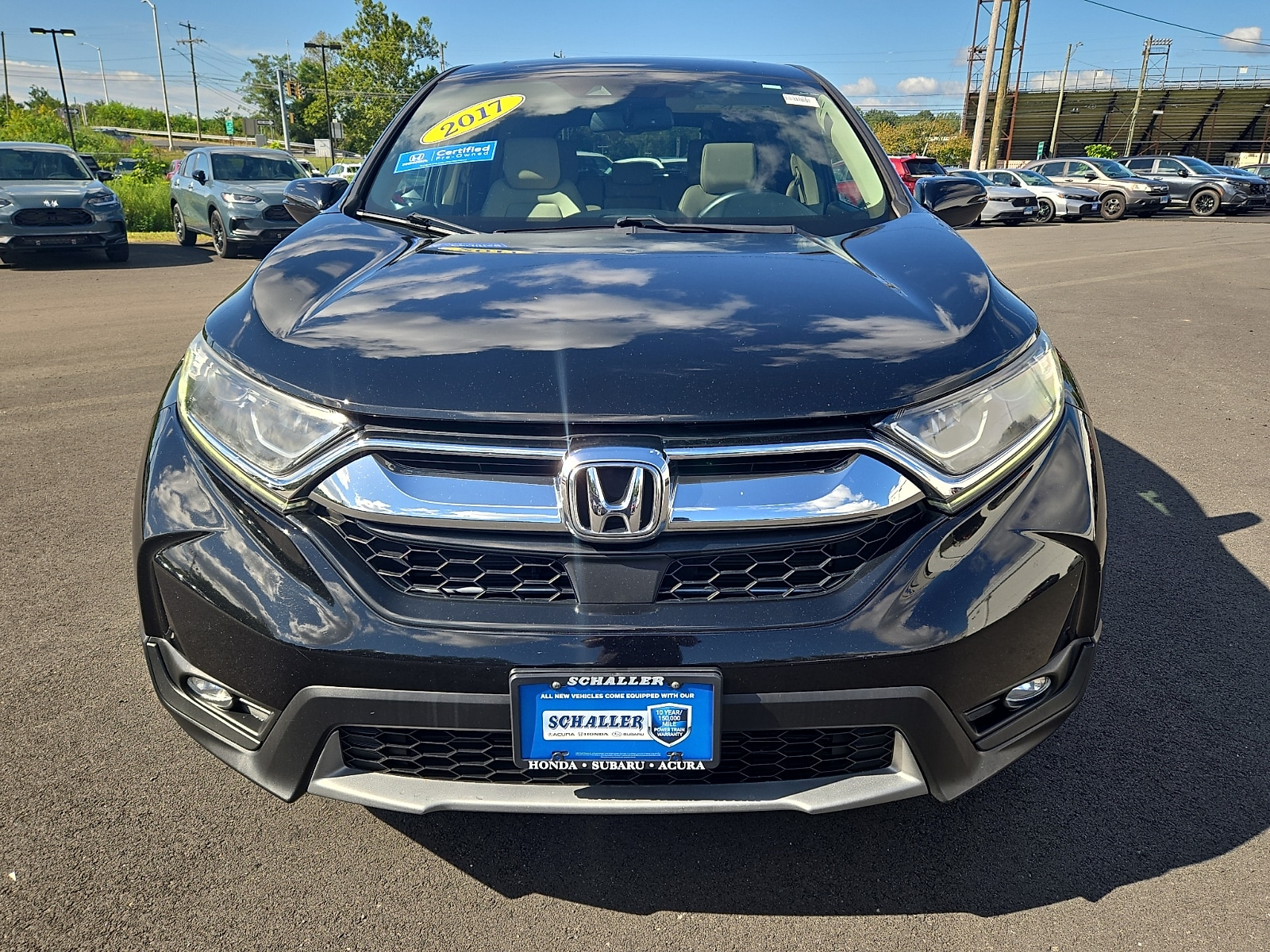 Used 2017 Honda CR-V EX-L with VIN 5J6RW2H83HL015253 for sale in New Britain, CT