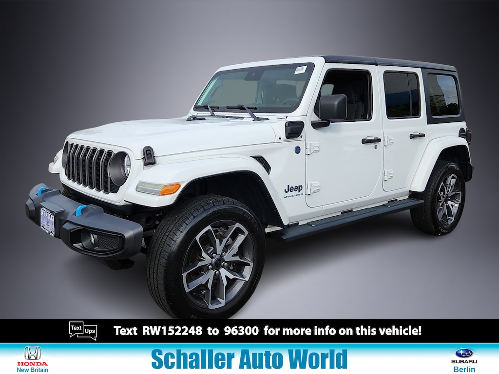 Used 2024 Jeep Wrangler 4xe Sport S 4xe Sport Utility