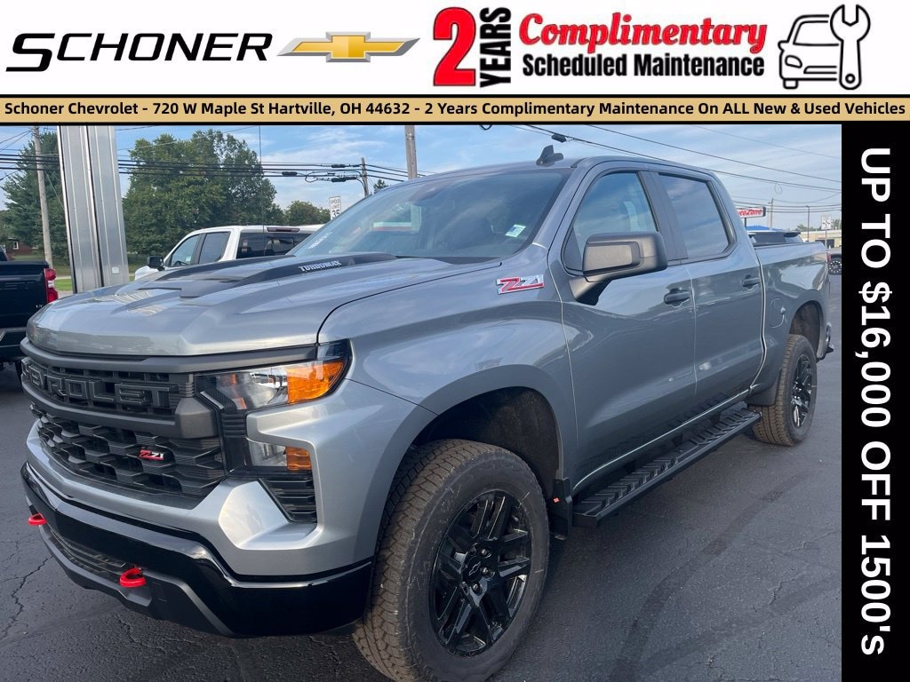 New 2026 Chevrolet Silverado 1500 Custom Trail Boss Truck