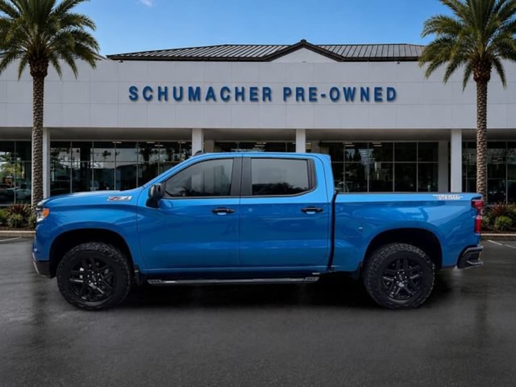 Used 2022 Chevrolet Silverado 1500 LT Trail Boss Truck Crew Cab