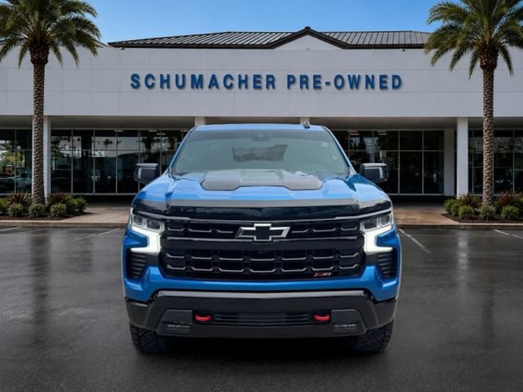 Used 2022 Chevrolet Silverado 1500 LT Trail Boss Truck Crew Cab