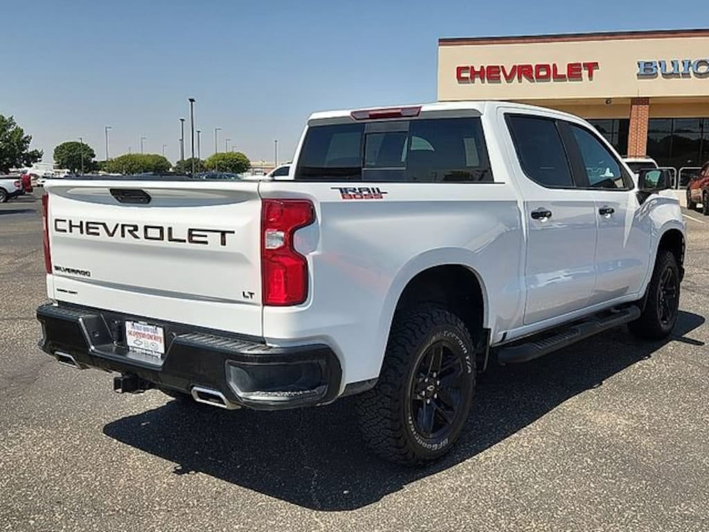 Used 2022 Chevrolet Silverado 1500 LTD LT Trail Boss Truck Crew Cab