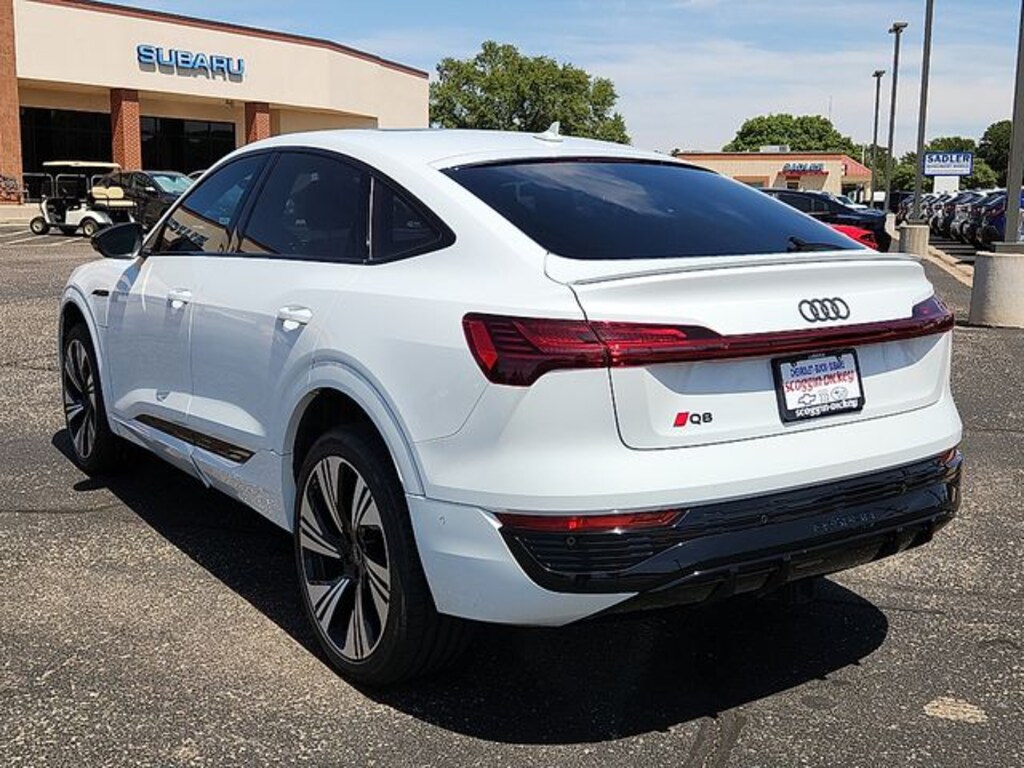 Used 2024 Audi Q8 Sportback e-tron S line Premium SUV