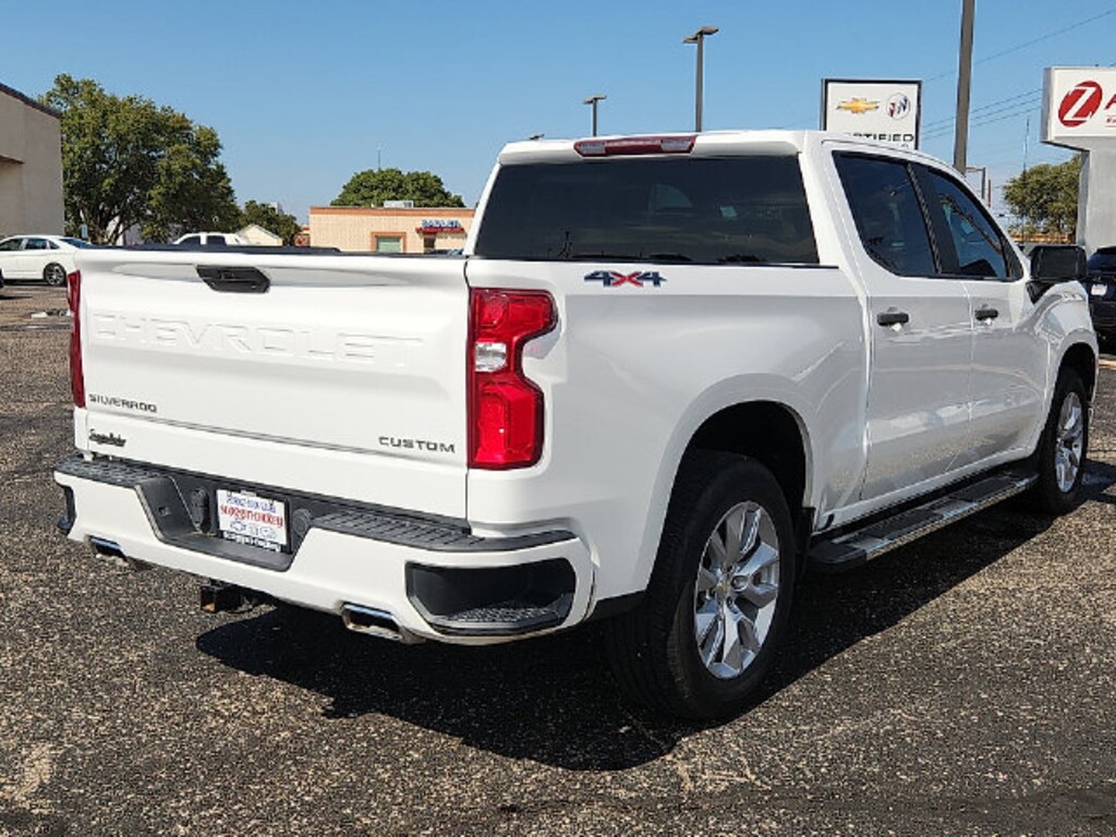 Used 2020 Chevrolet Silverado 1500 Silverado Custom Truck Crew Cab