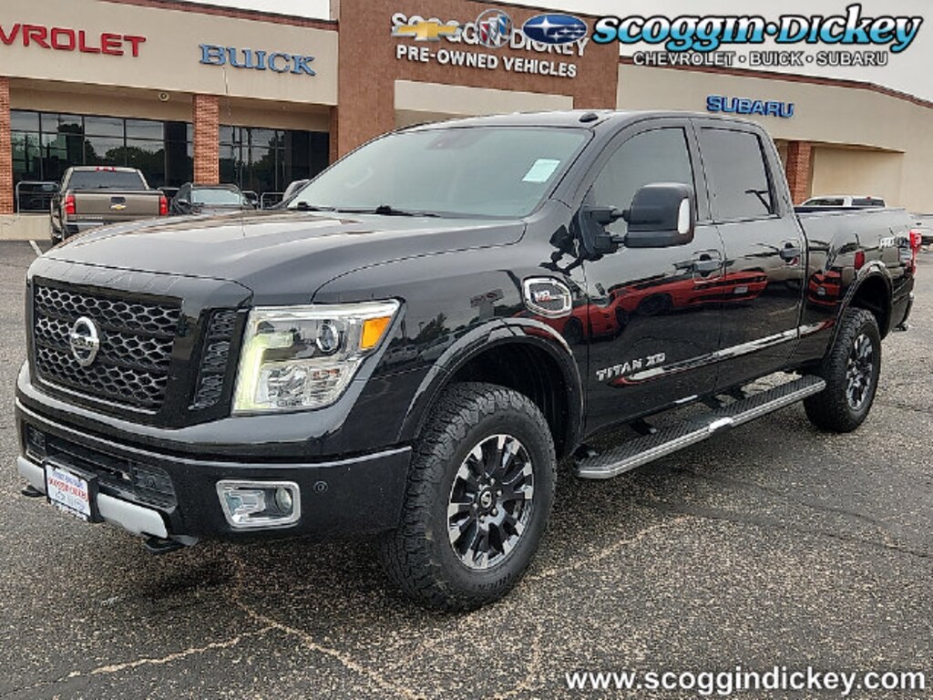 Used 2018 Nissan Titan XD PRO-4X Gas Truck Crew Cab