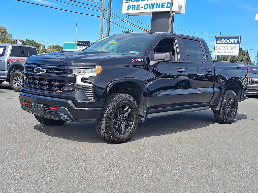 Used 2022 Chevrolet Silverado 1500 LT Trail Boss Truck Crew Cab