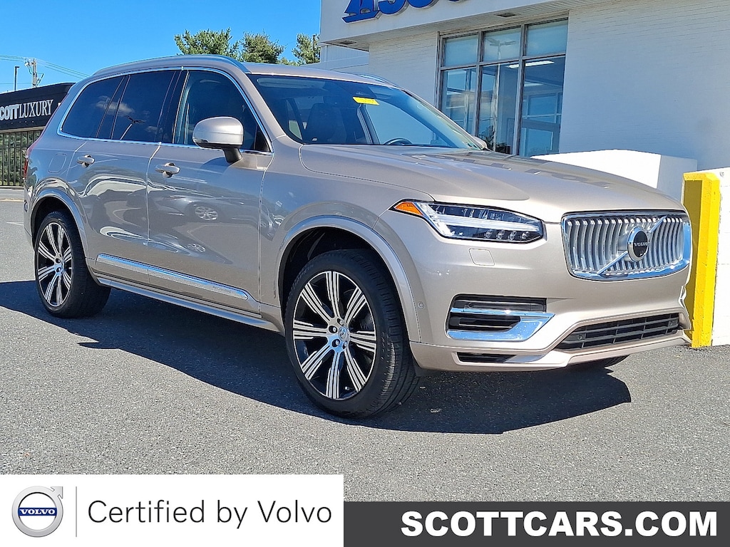 Certified 2024 Volvo XC90 Recharge Plug-In Hybrid Ultimate Bright Theme T8 eAWD PHEV Ultimate Bright Theme 7P