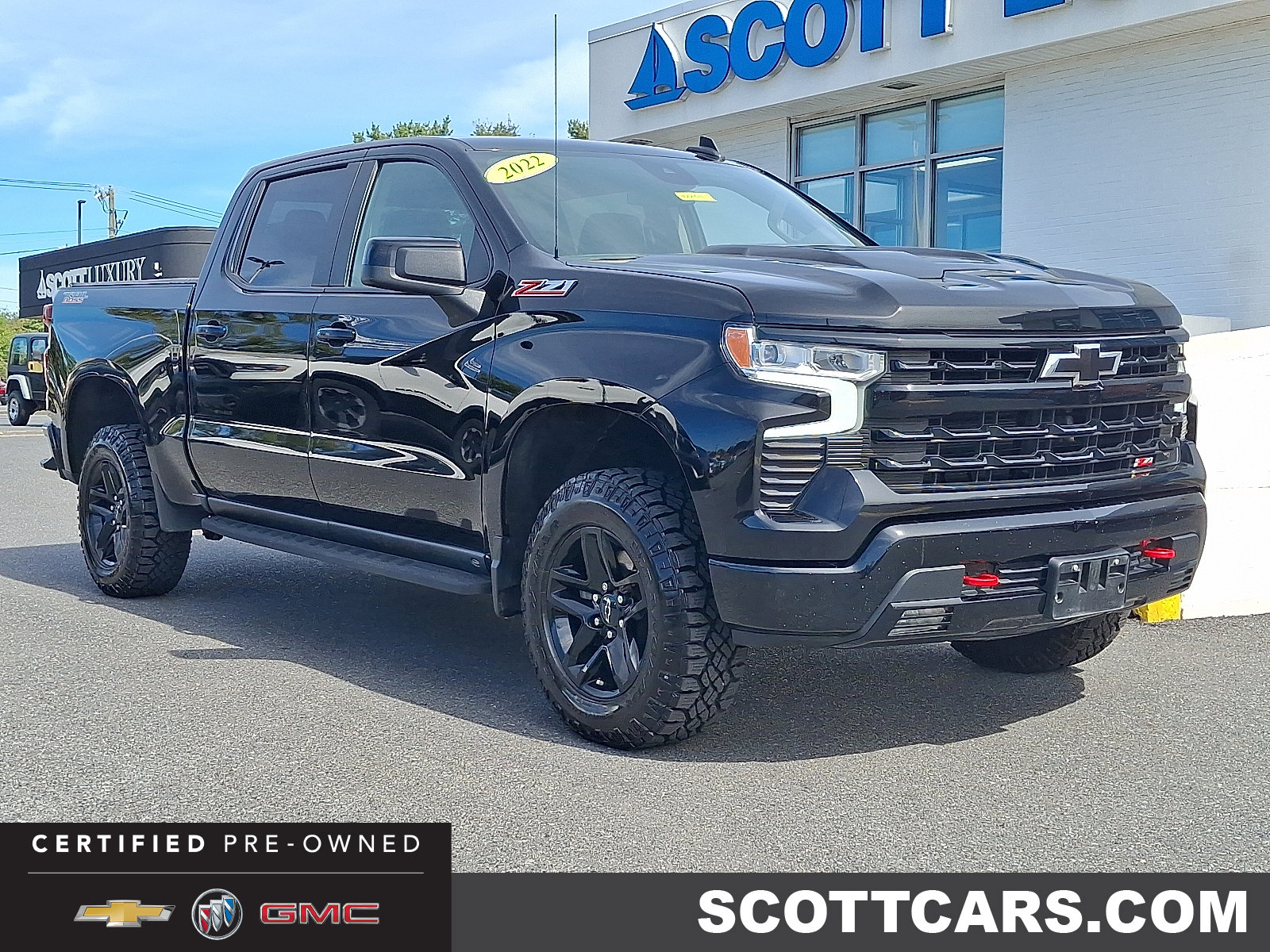 Used 2022 Chevrolet Silverado 1500 LT Trail Boss Truck Crew Cab