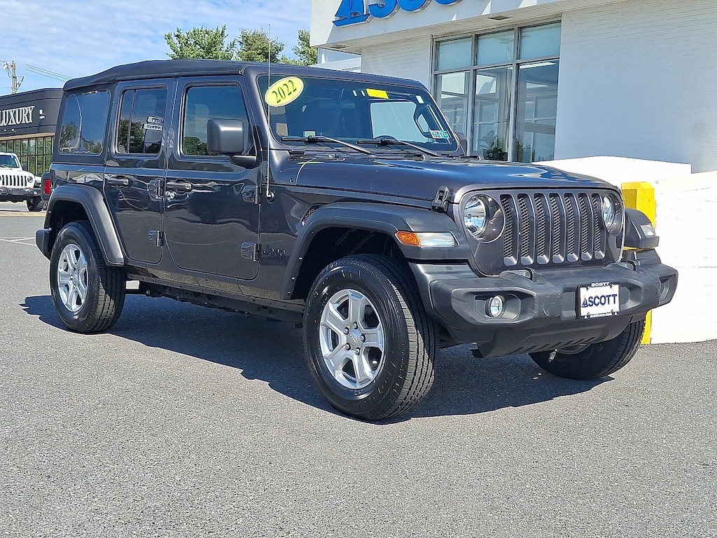 Used 2022 Jeep Wrangler Unlimited Sport SUV