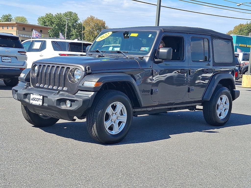 Used 2022 Jeep Wrangler Unlimited Sport SUV
