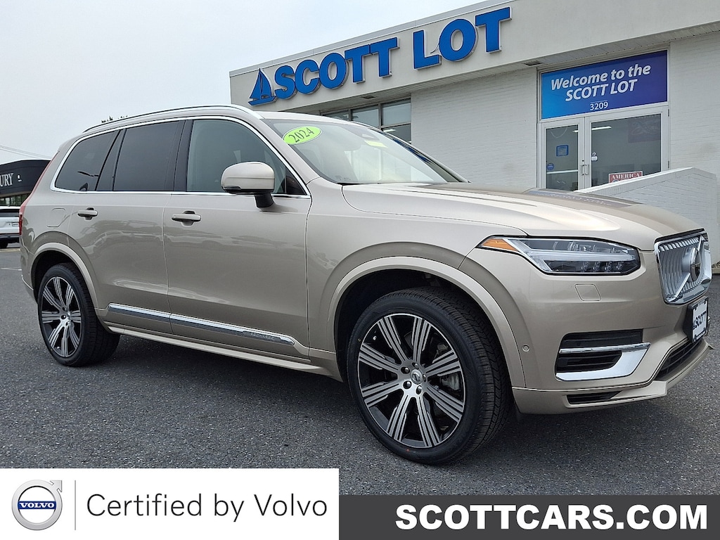 Certified 2024 Volvo XC90 plug-in hybrid T8 Ultimate Bright 7-Seater SUV