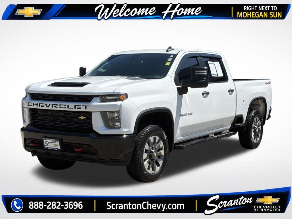 Used 2022 Chevrolet Silverado 2500 HD Custom Truck Crew Cab