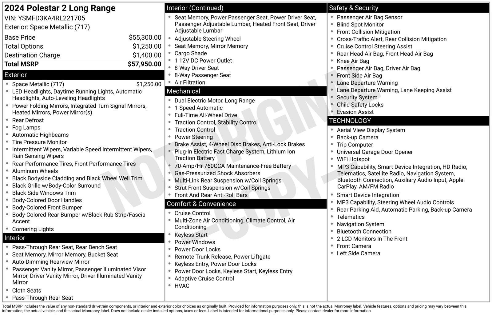 Used 2024 Polestar 2 Long Range Dual Motor Hatchback