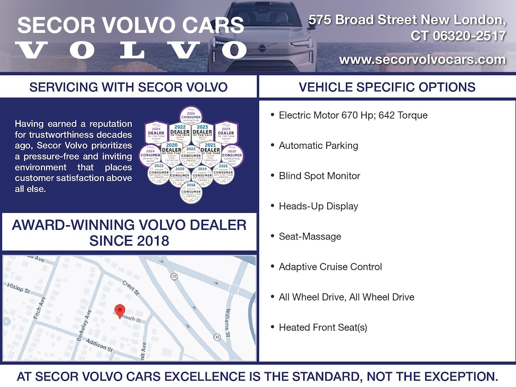 New 2026 Volvo EX90 Twin Motor Performance Ultra 7-Seater SUV
