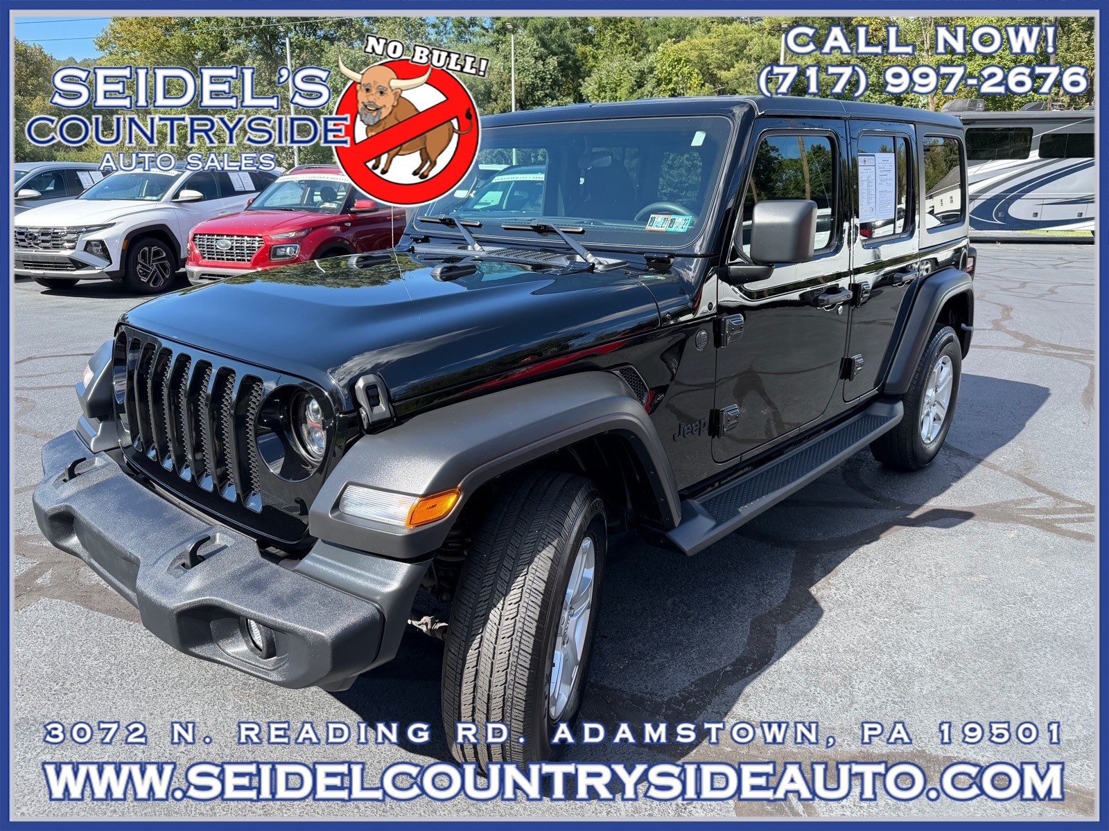 Used 2022 Jeep Wrangler Unlimited Sport S 4x4 Sport S SUV