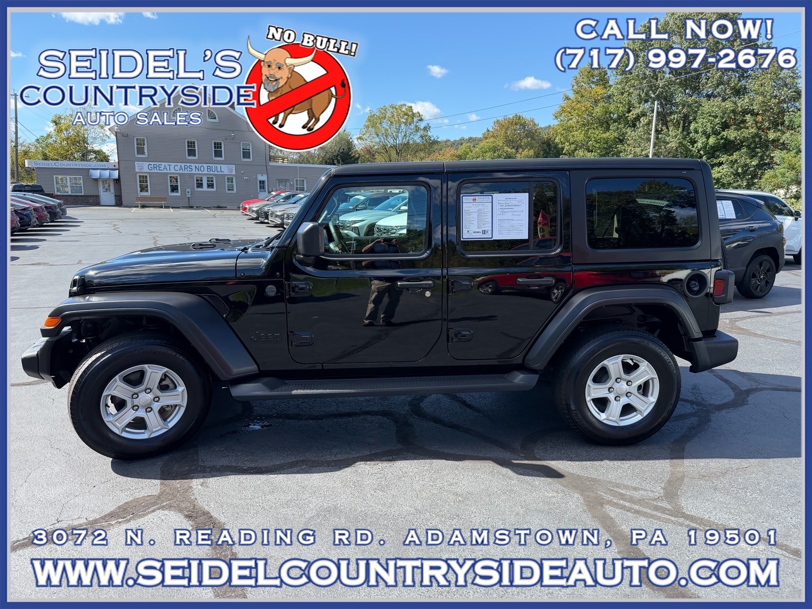 Used 2022 Jeep Wrangler Unlimited Sport S 4x4 Sport S SUV