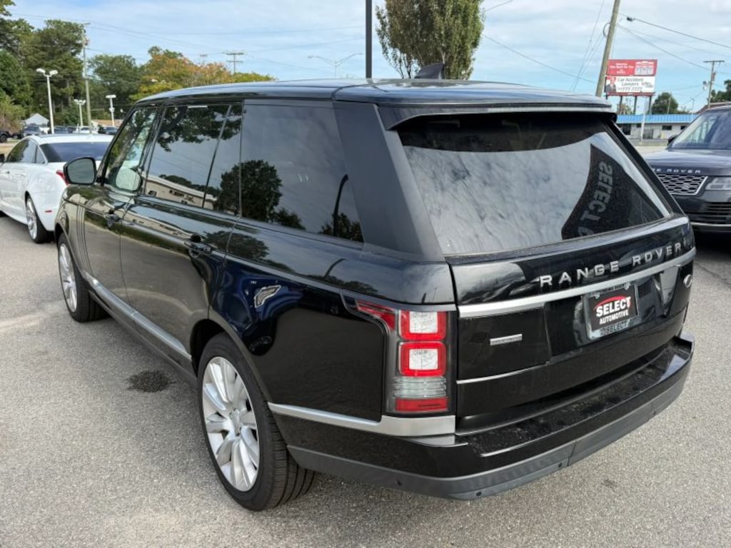 Used 2017 Land Rover Range Rover Supercharged LWB Sport Utility 4D SUV