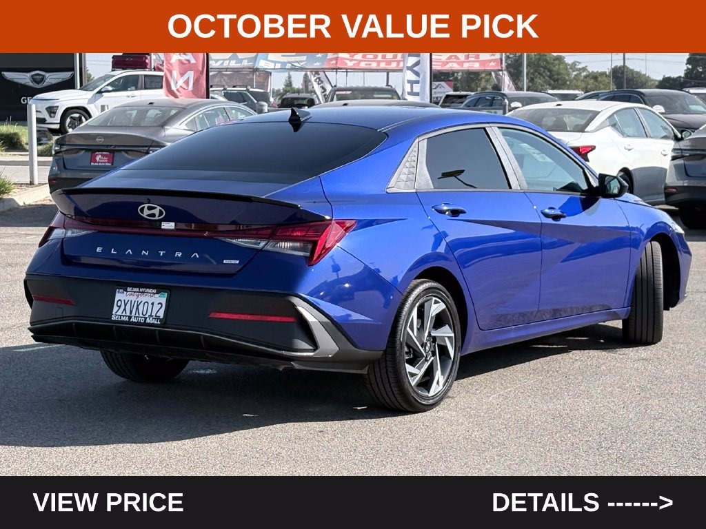 Used 2025 Hyundai Elantra Hybrid SEL Sport Sedan