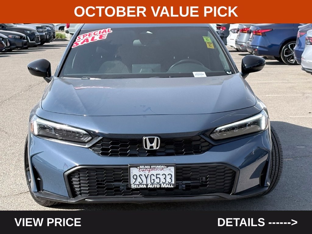 Used 2025 Honda Civic Sport Sedan