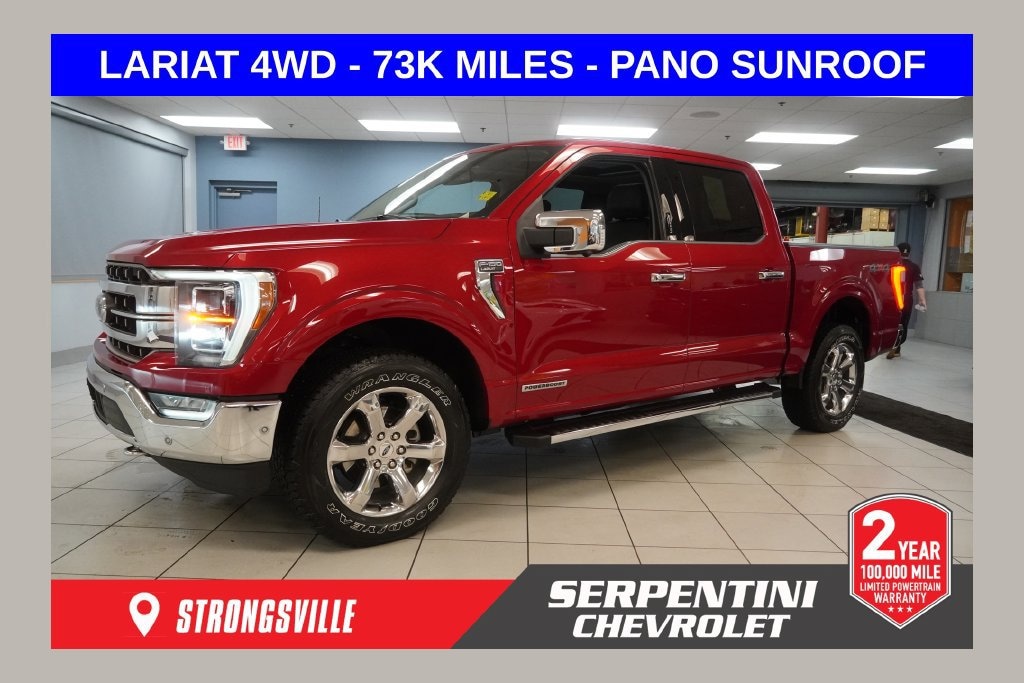 Used 2021 Ford F-150 Lariat Truck SuperCrew Cab