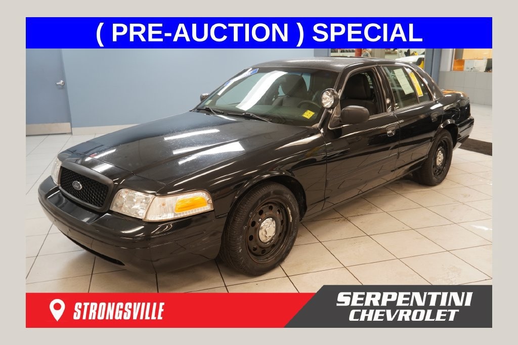 Used 2011 Ford Crown Victoria Police Interceptor Sedan