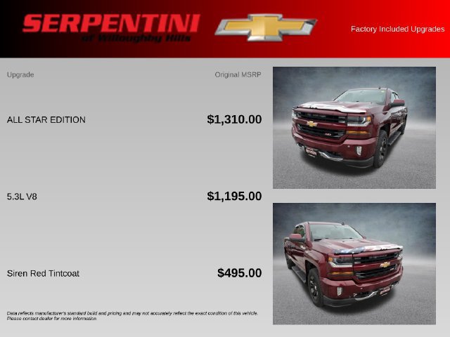 Used 2016 Chevrolet Silverado 1500 LT Truck Double Cab