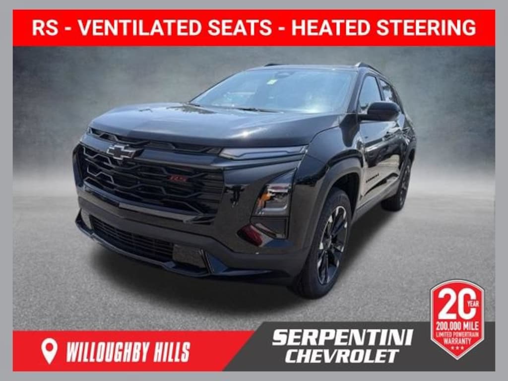 New 2027 Chevrolet Equinox RS SUV
