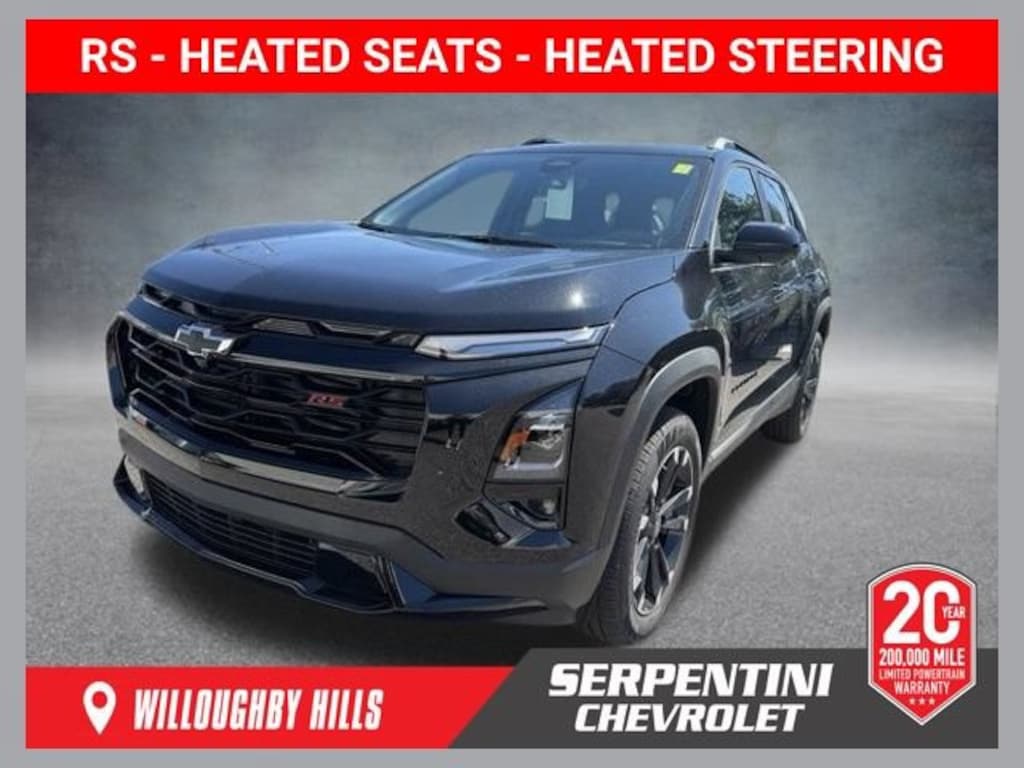 New 2027 Chevrolet Equinox RS SUV