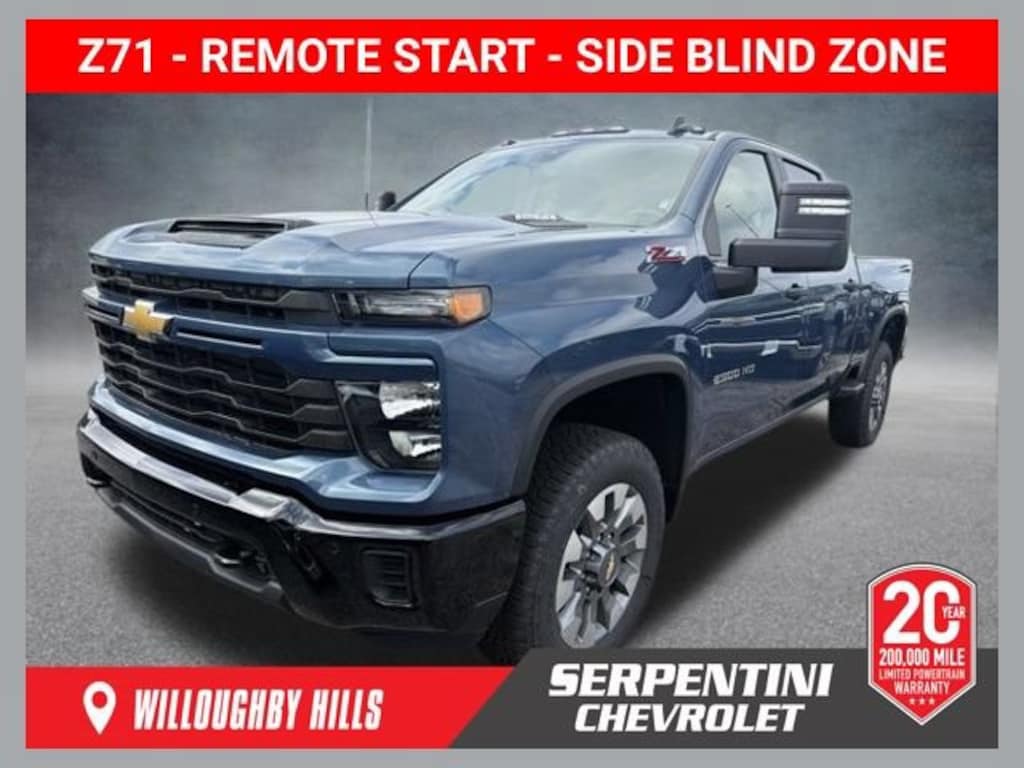 New 2026 Chevrolet Silverado 2500 HD Custom Truck