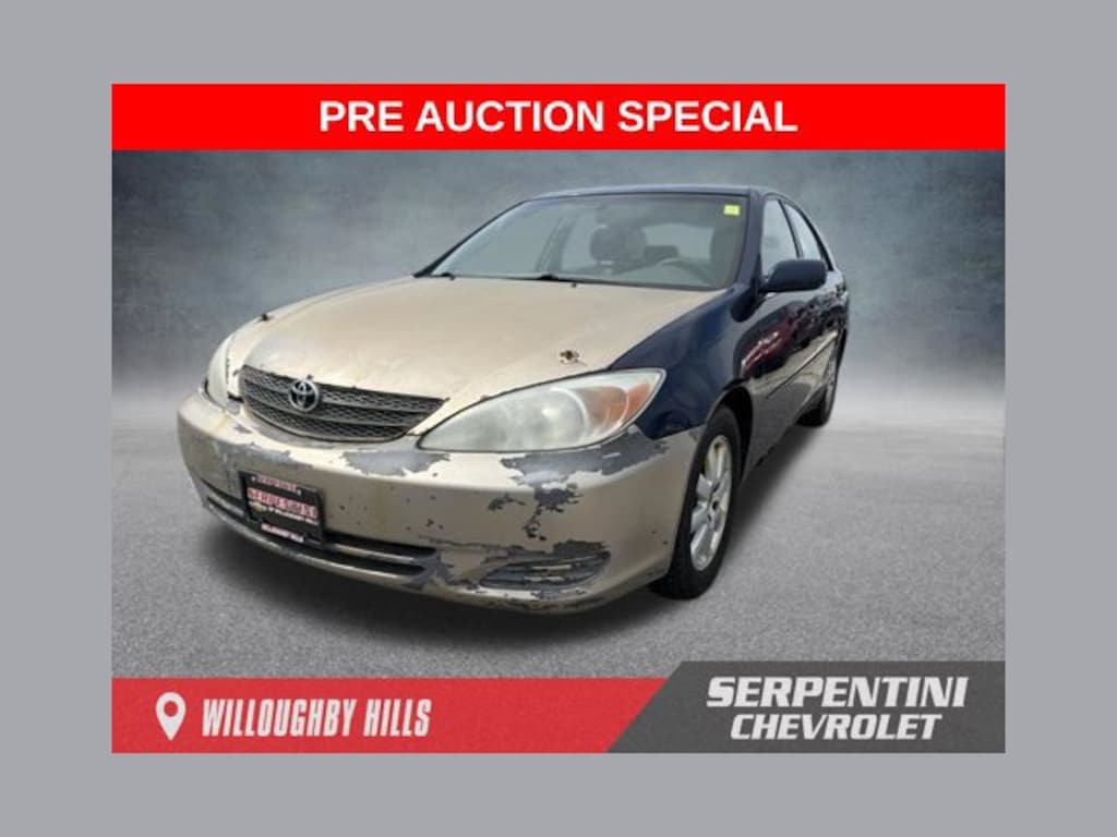 Used 2002 Toyota Camry LE Sedan