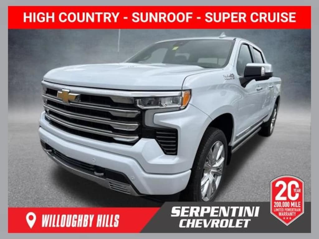 New 2026 Chevrolet Silverado 1500 High Country Truck