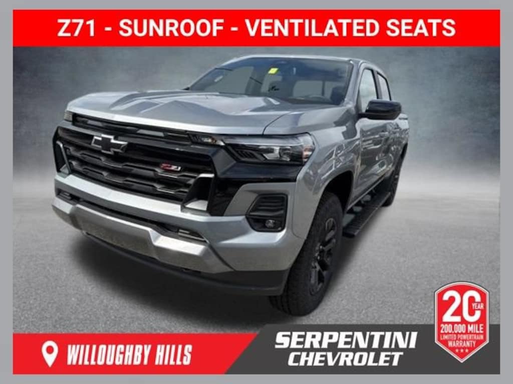 New 2026 Chevrolet Colorado Z71 Truck