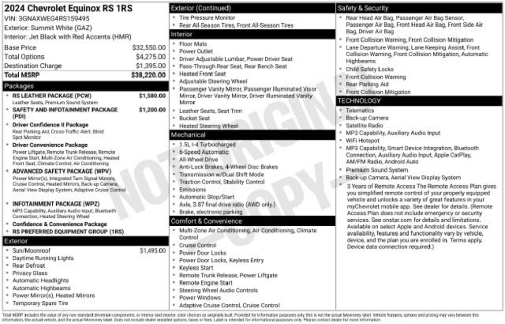 Used 2024 Chevrolet Equinox RS SUV