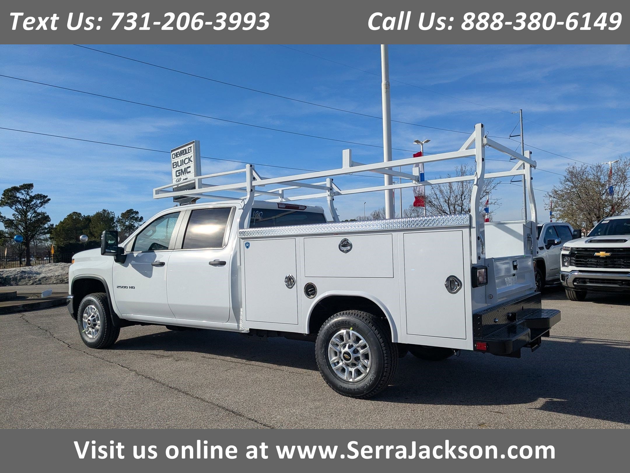 2026 Chevrolet Silverado 2500 HD w/Royal Flip-top Svc. Body Truck Crew Cab