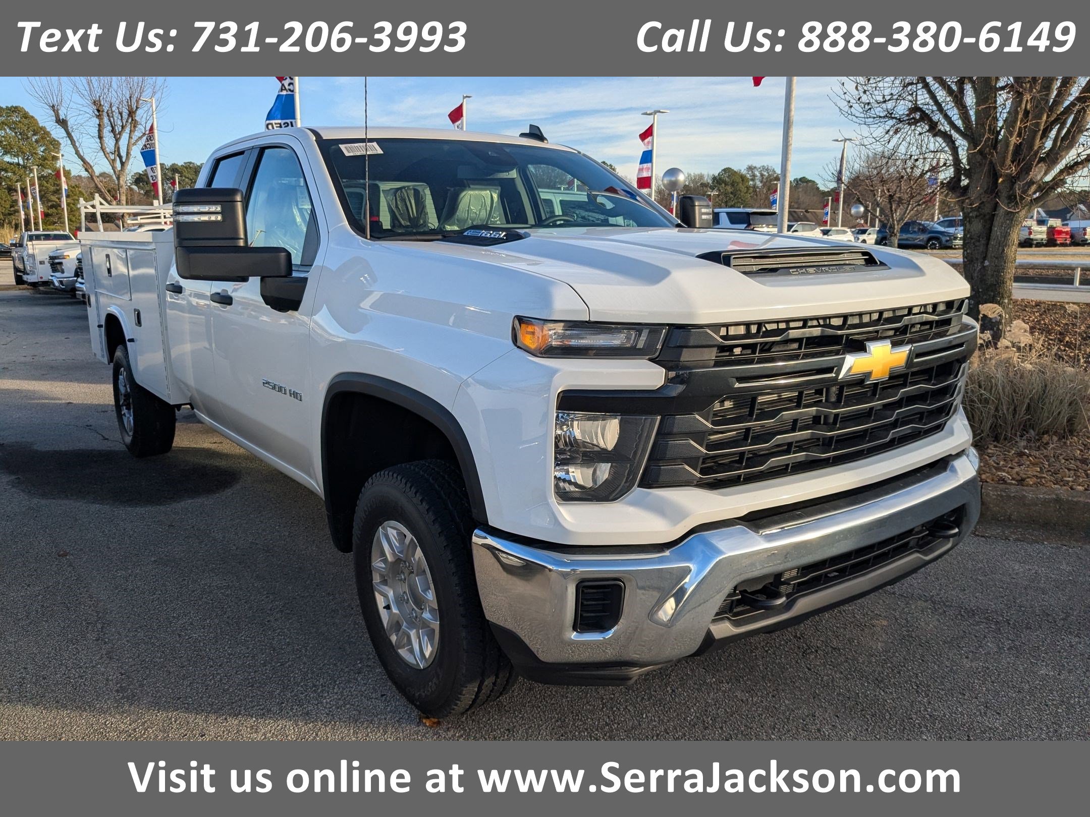 2026 Chevrolet Silverado 2500 HD w/Knapheide Flip-top Svc. Body Truck Double Cab