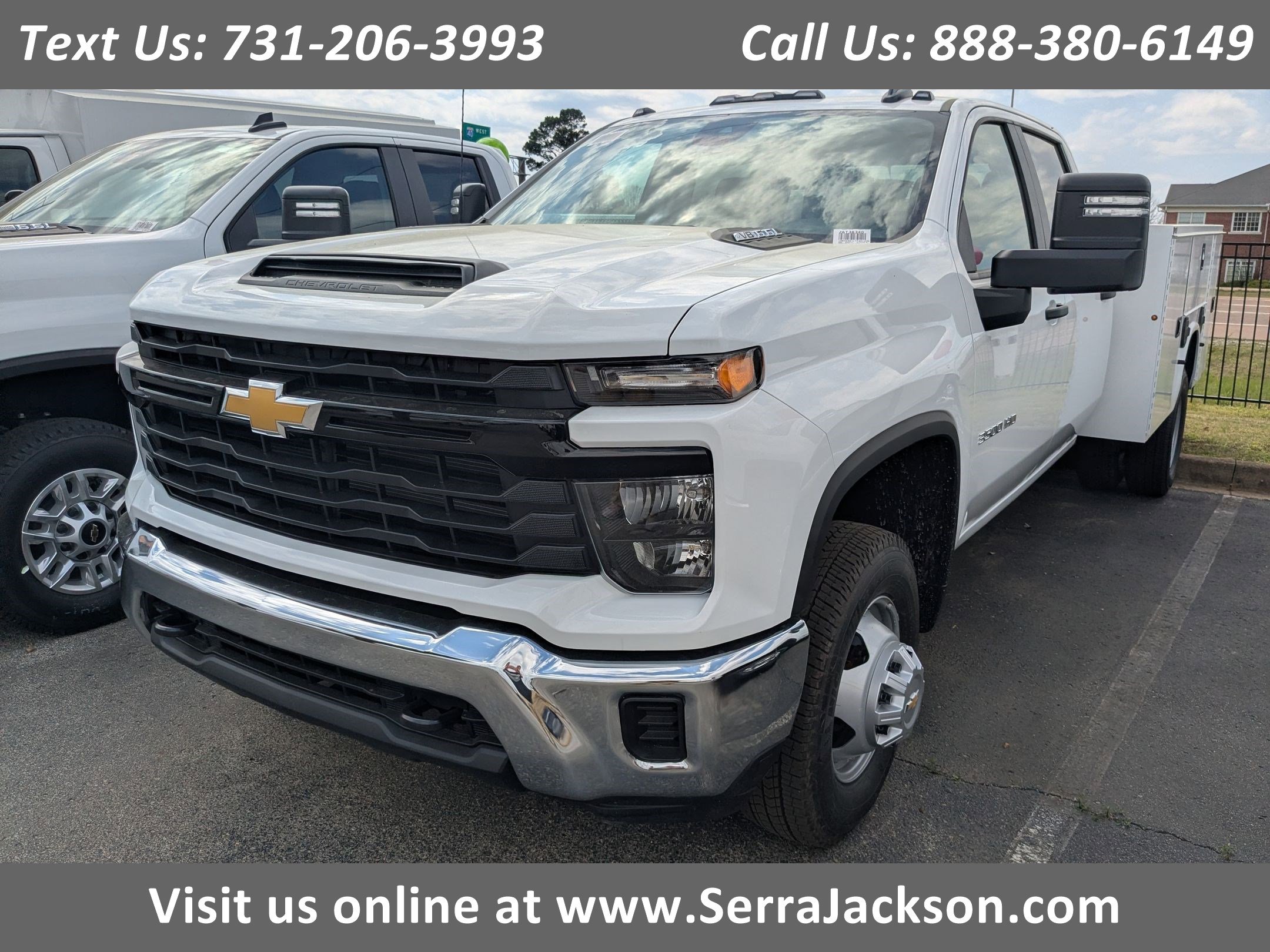 2026 Chevrolet Silverado 3500 HD Chassis w/Knapheide Svc. Body Conv. Truck Crew Cab
