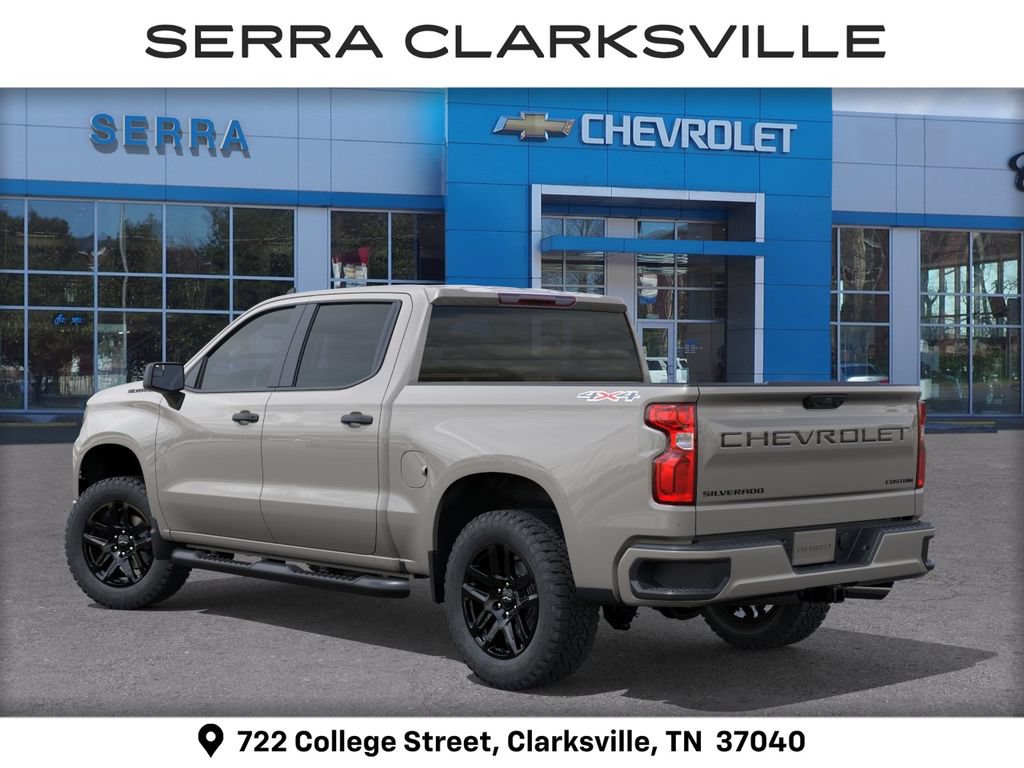 New 2026 Chevrolet Silverado 1500 Custom Truck Crew Cab
