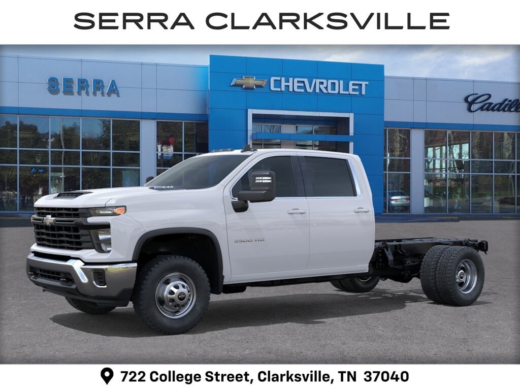 New 2025 Chevrolet Silverado 3500 HD Chassis Cab Work Truck Truck Crew Cab